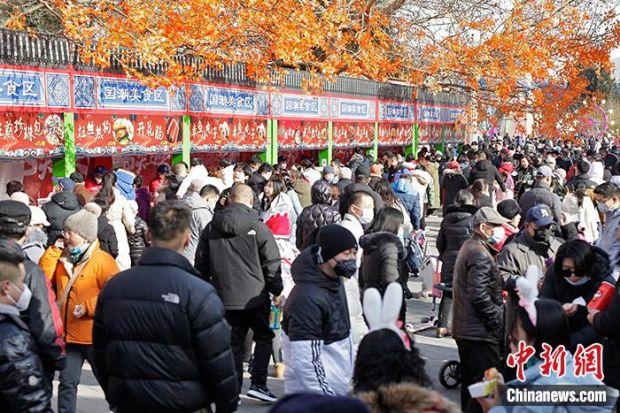 「活力中国」传统庙会有序恢复 兔年春节“年味儿”浓