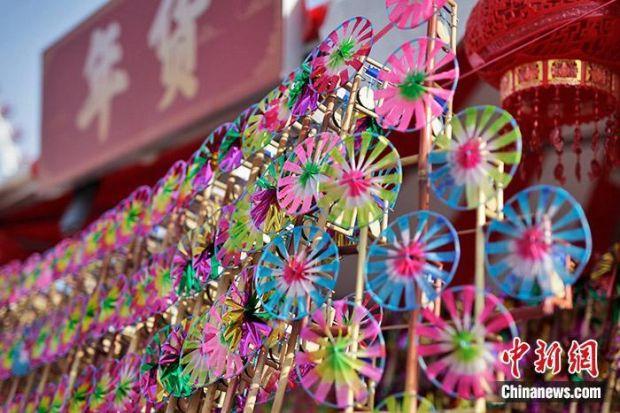 「活力中国」传统庙会有序恢复 兔年春节“年味儿”浓